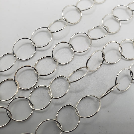 SS Large Circle Link Chain