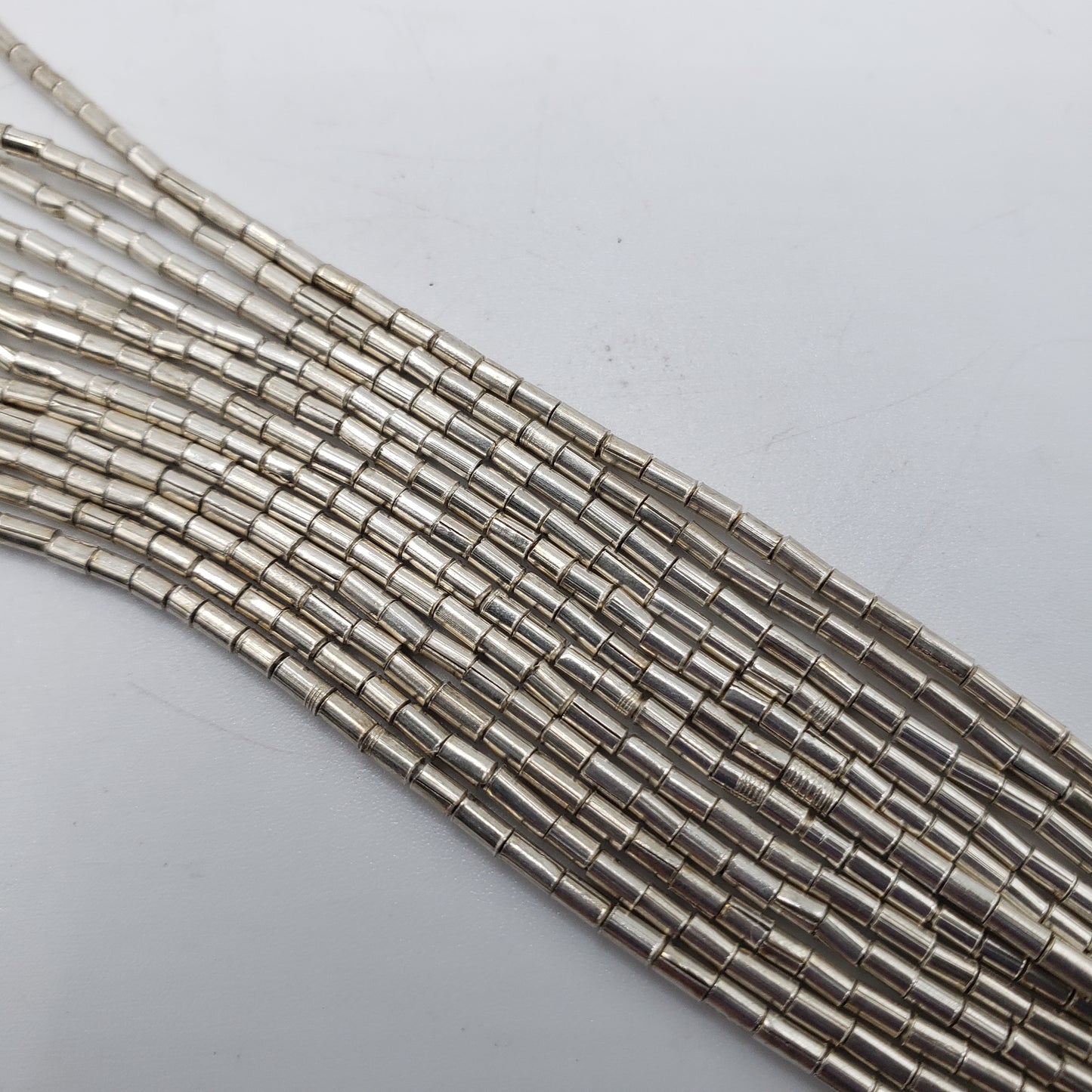 SS Seed Bead Short Tube Strand