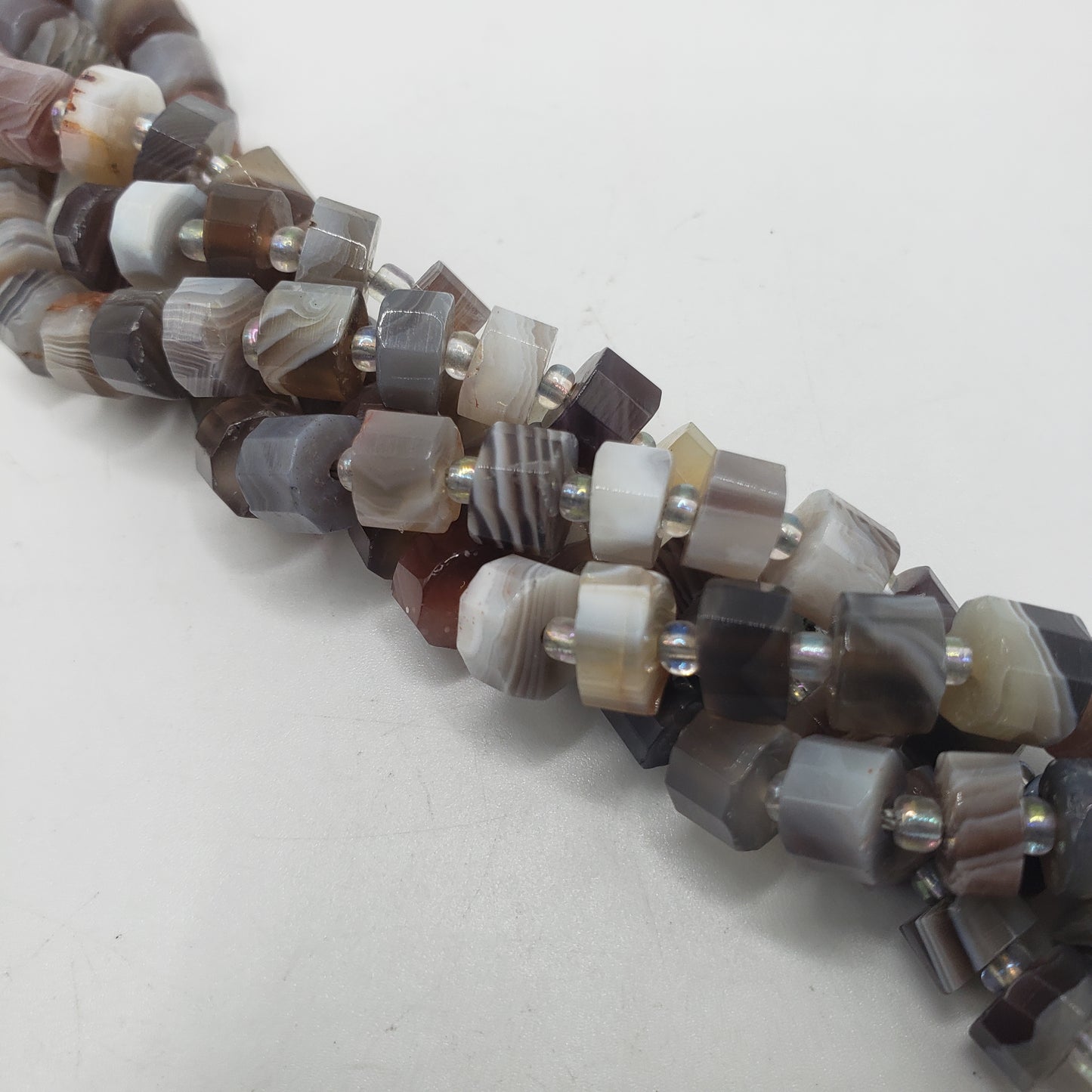 8mm Botswana Agate Cylinder