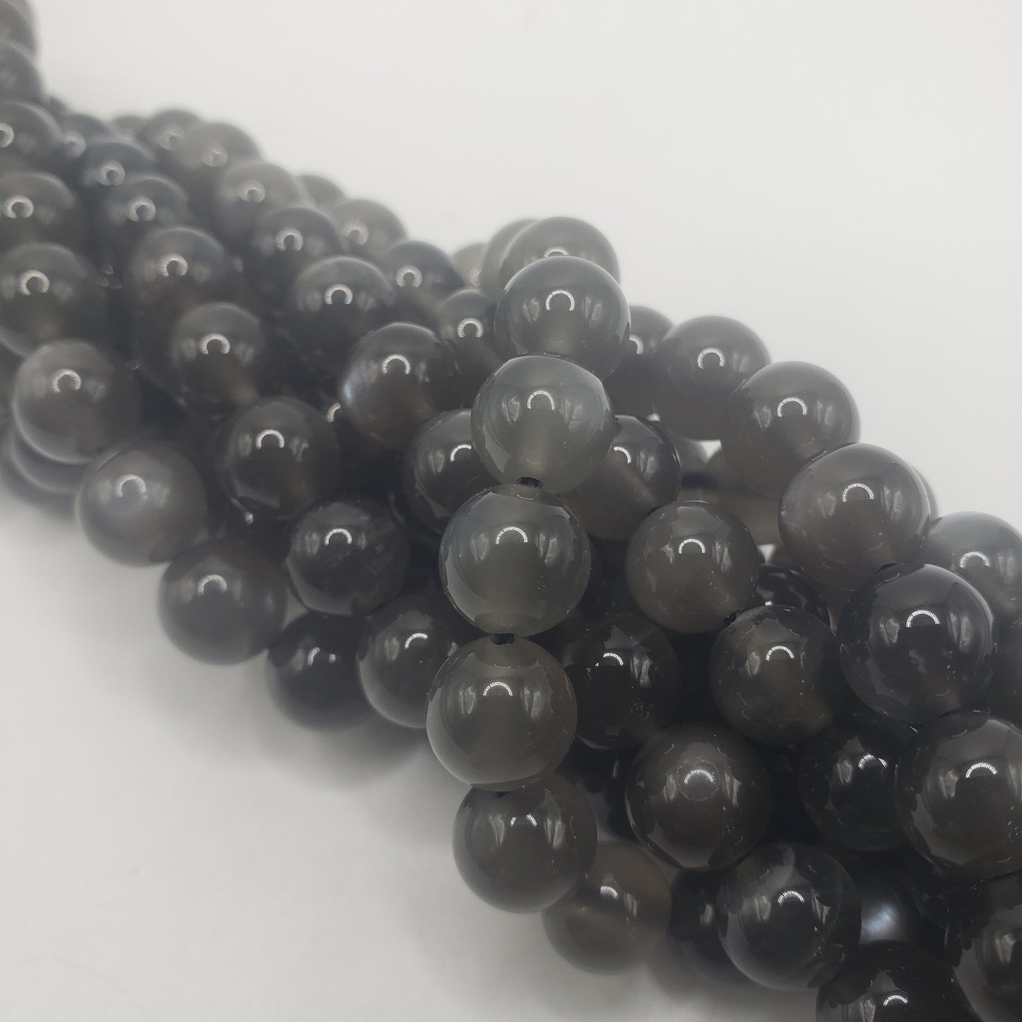 8mm Black Moonstone