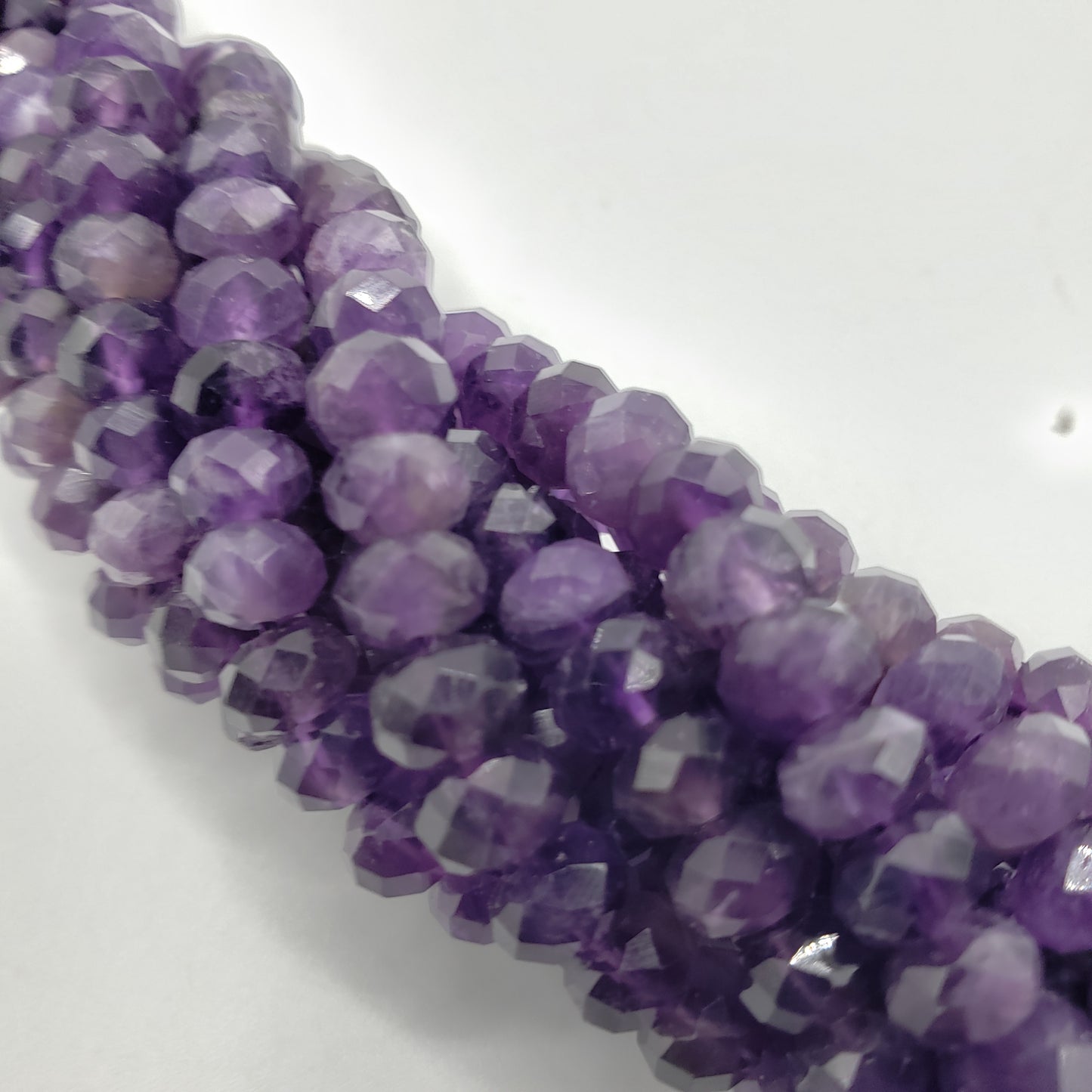 6mm Amethyst Round Faceted