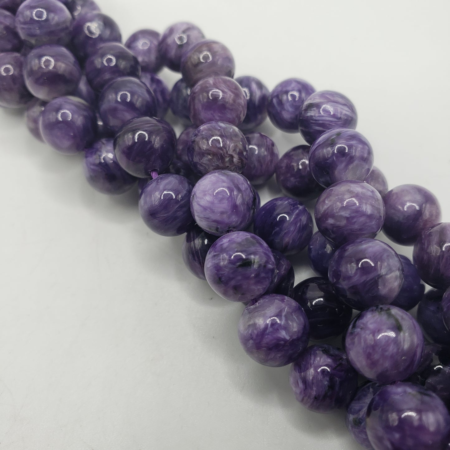 8mm Charoite