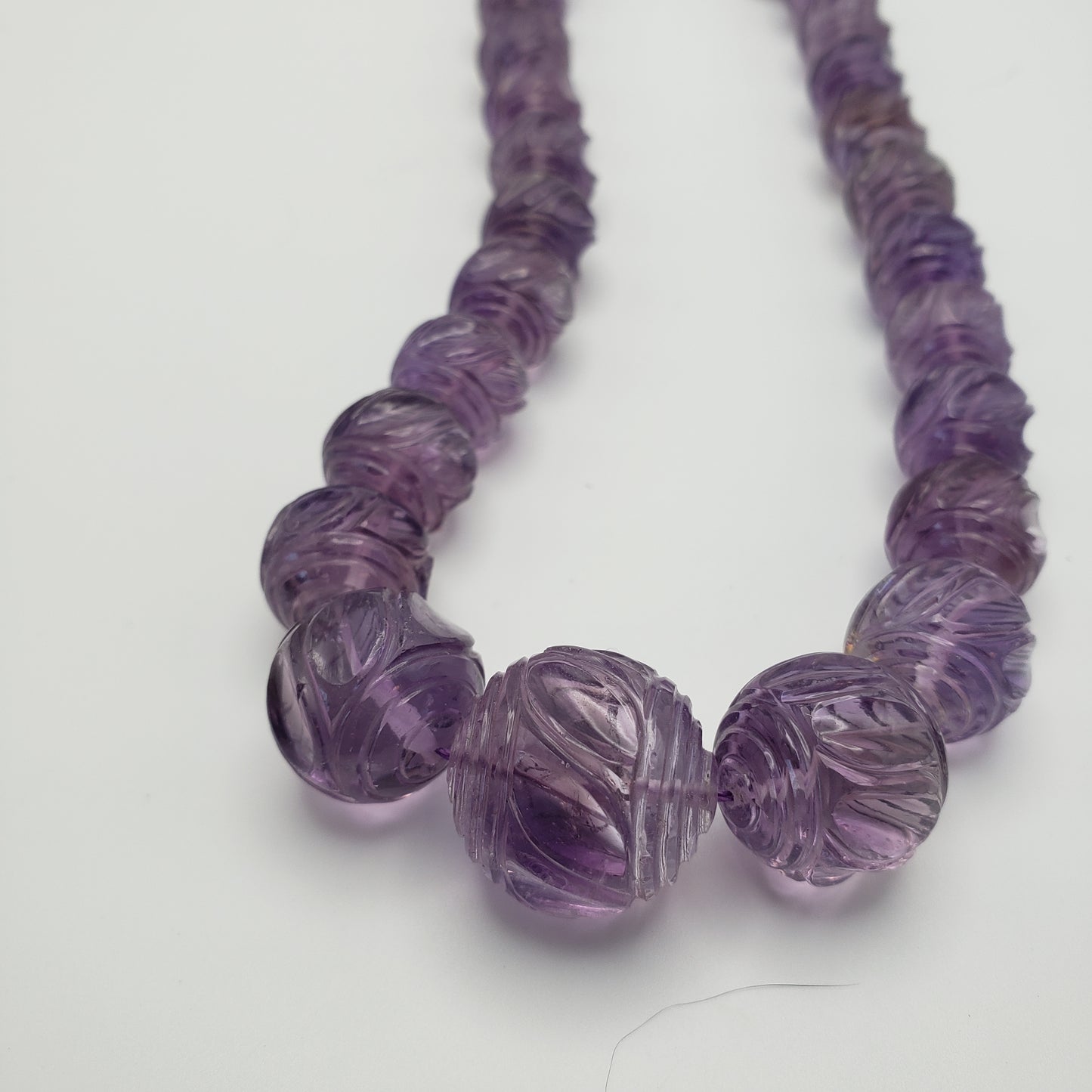 Amethyst Carved Strand