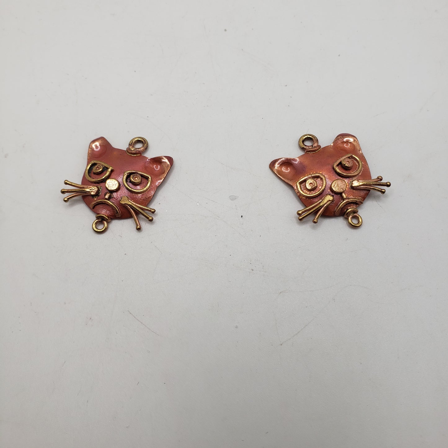 Handmade Copper Mad Cat