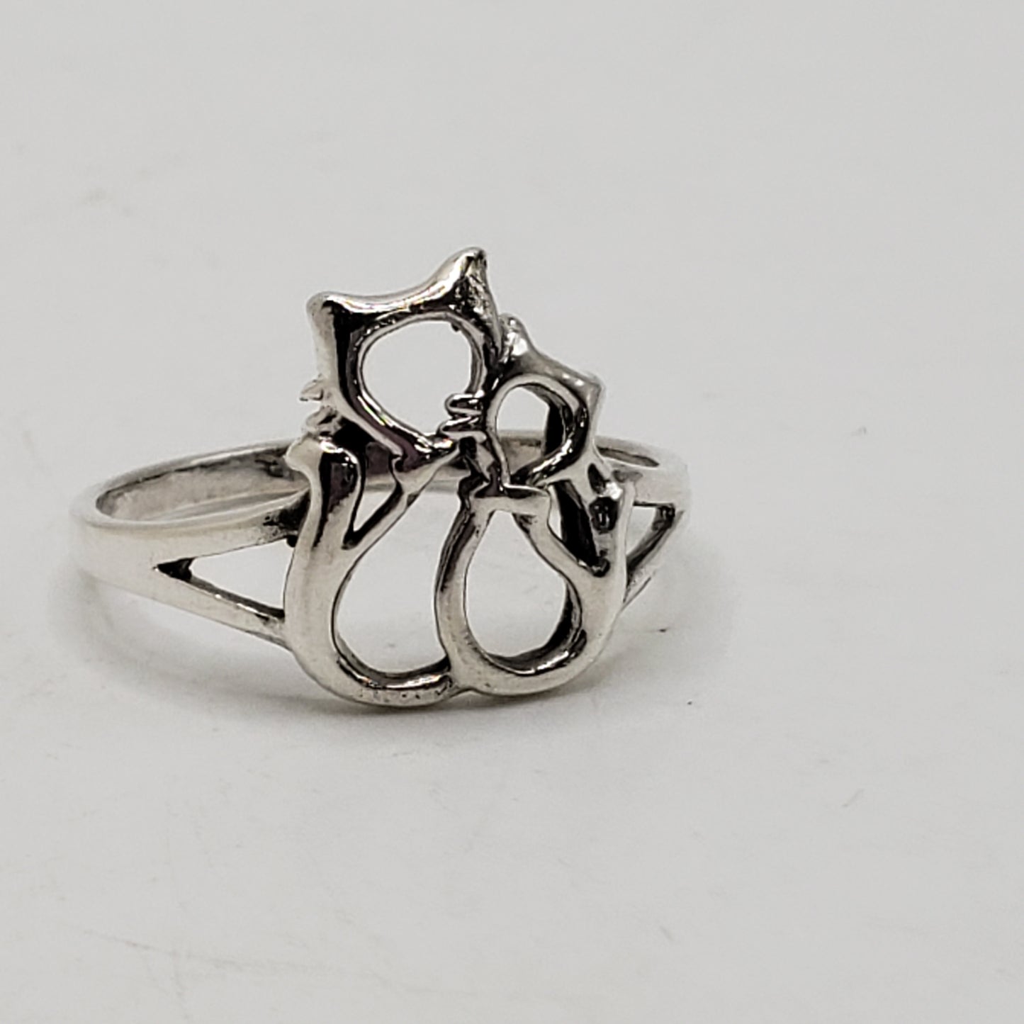 SS Two Cats Ring 18.99