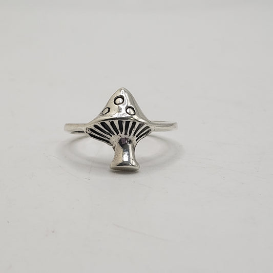 SS Fancy Mushroom Ring 18.99