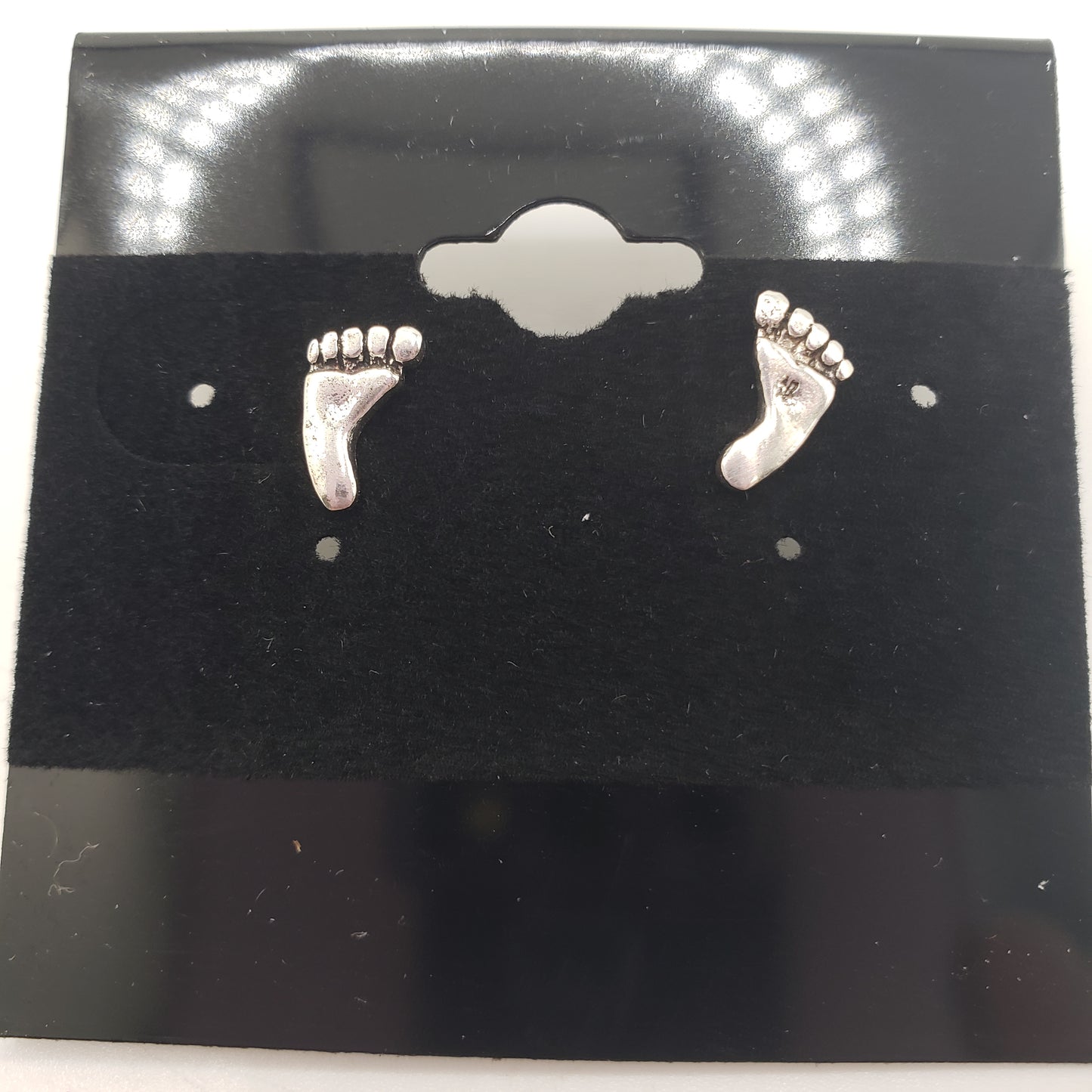 SS Feet Stud Earrings 7.99