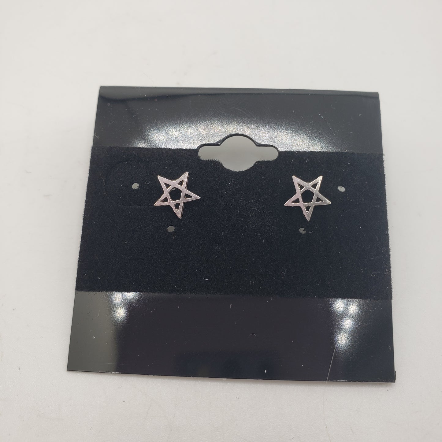 SS Open Star Stud Earrings 7.99