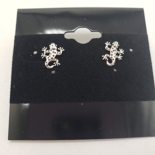 SS Lizard Stud Earrings 7.99