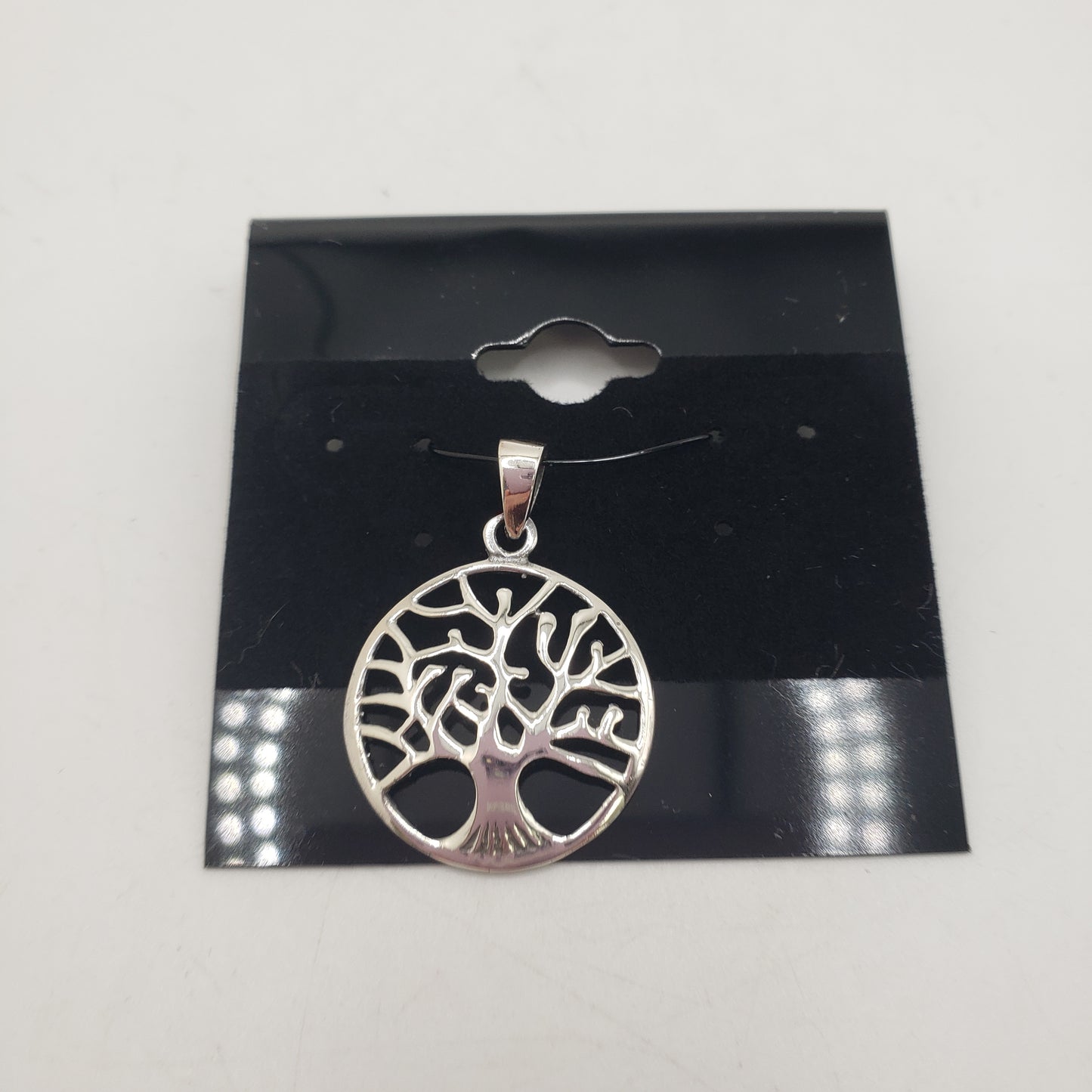 SS Circle Tree of Life Pendant 11.99