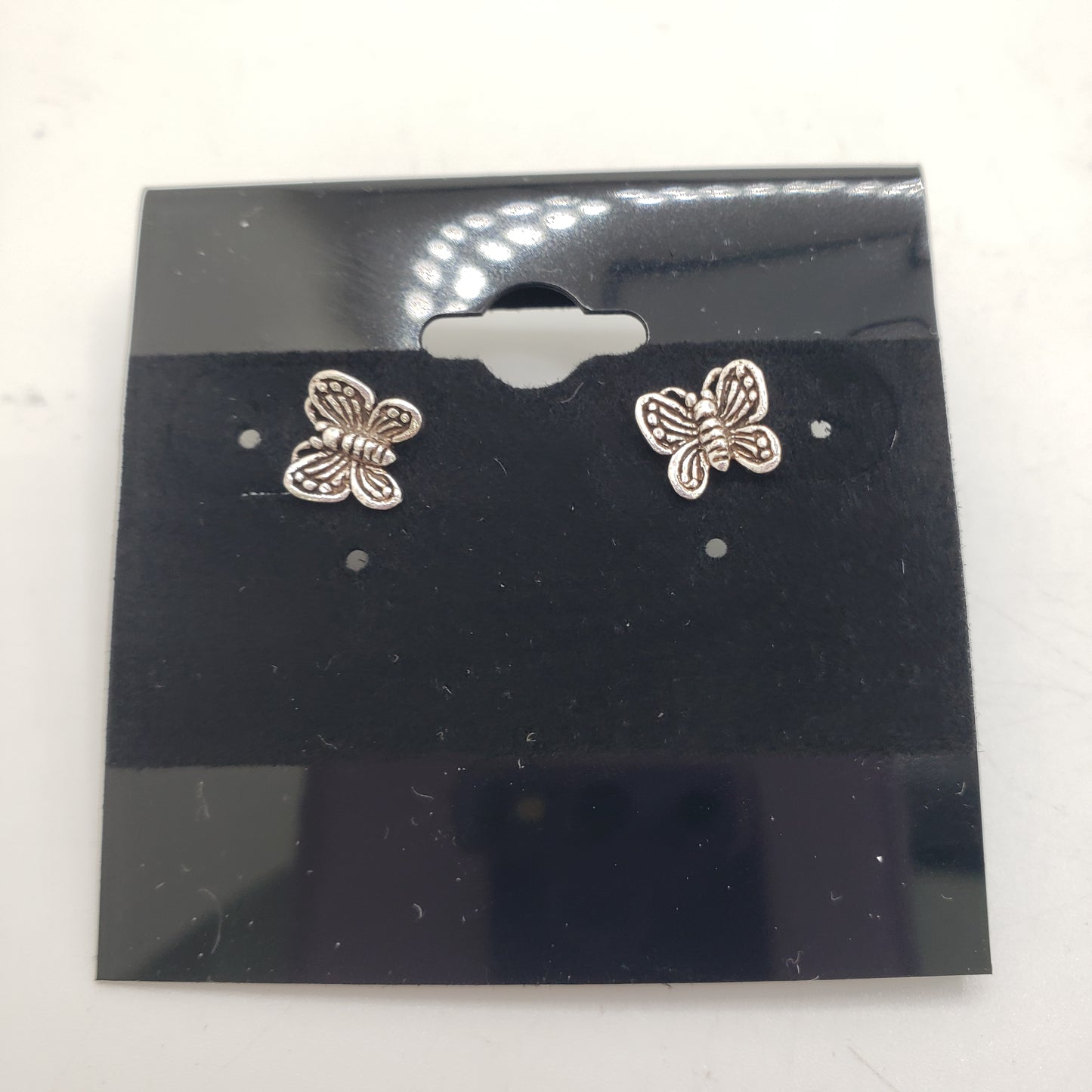 SS Butterfly Stud Earrings 8.99