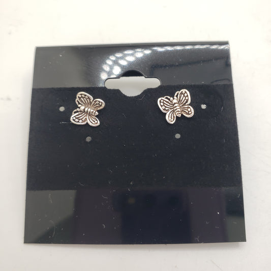 SS Butterfly Stud Earrings 8.99
