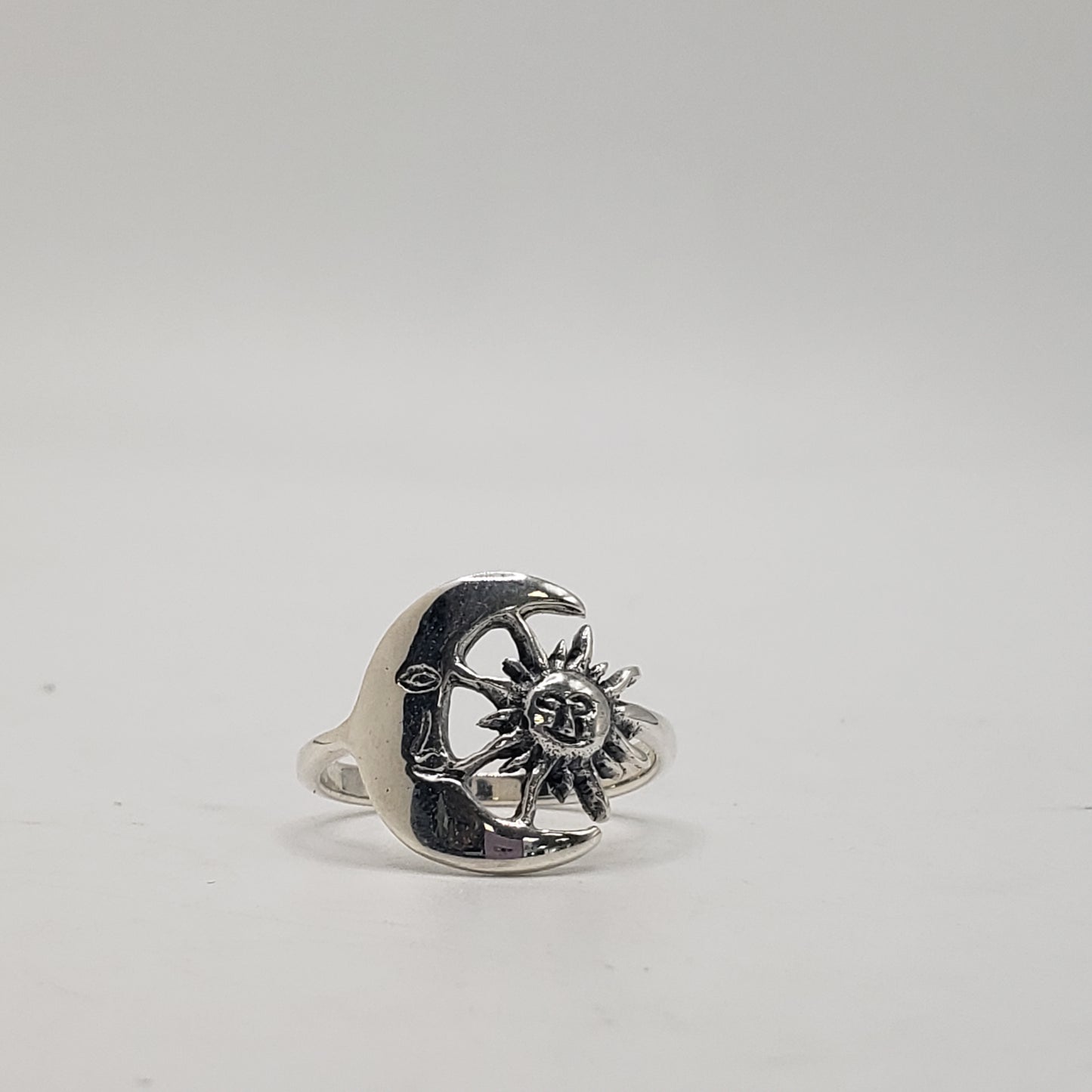 SS Moon & Sun Ring