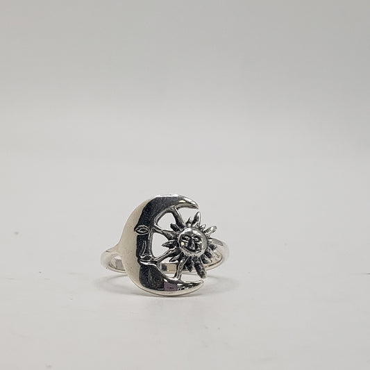 SS Moon & Sun Ring