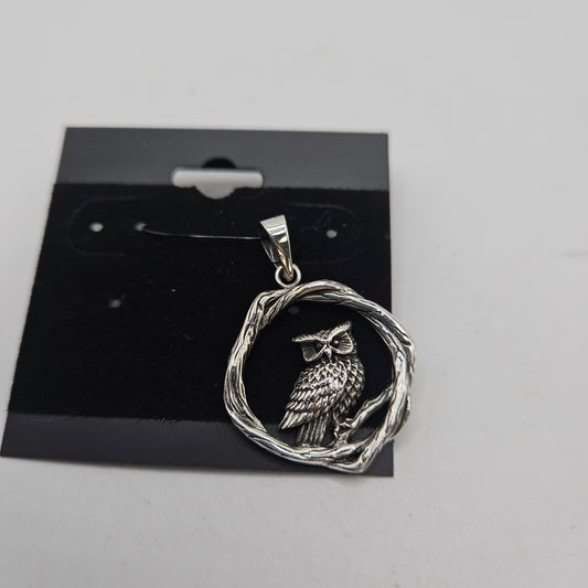 SS Big Decorative Owl Pendant 39.99