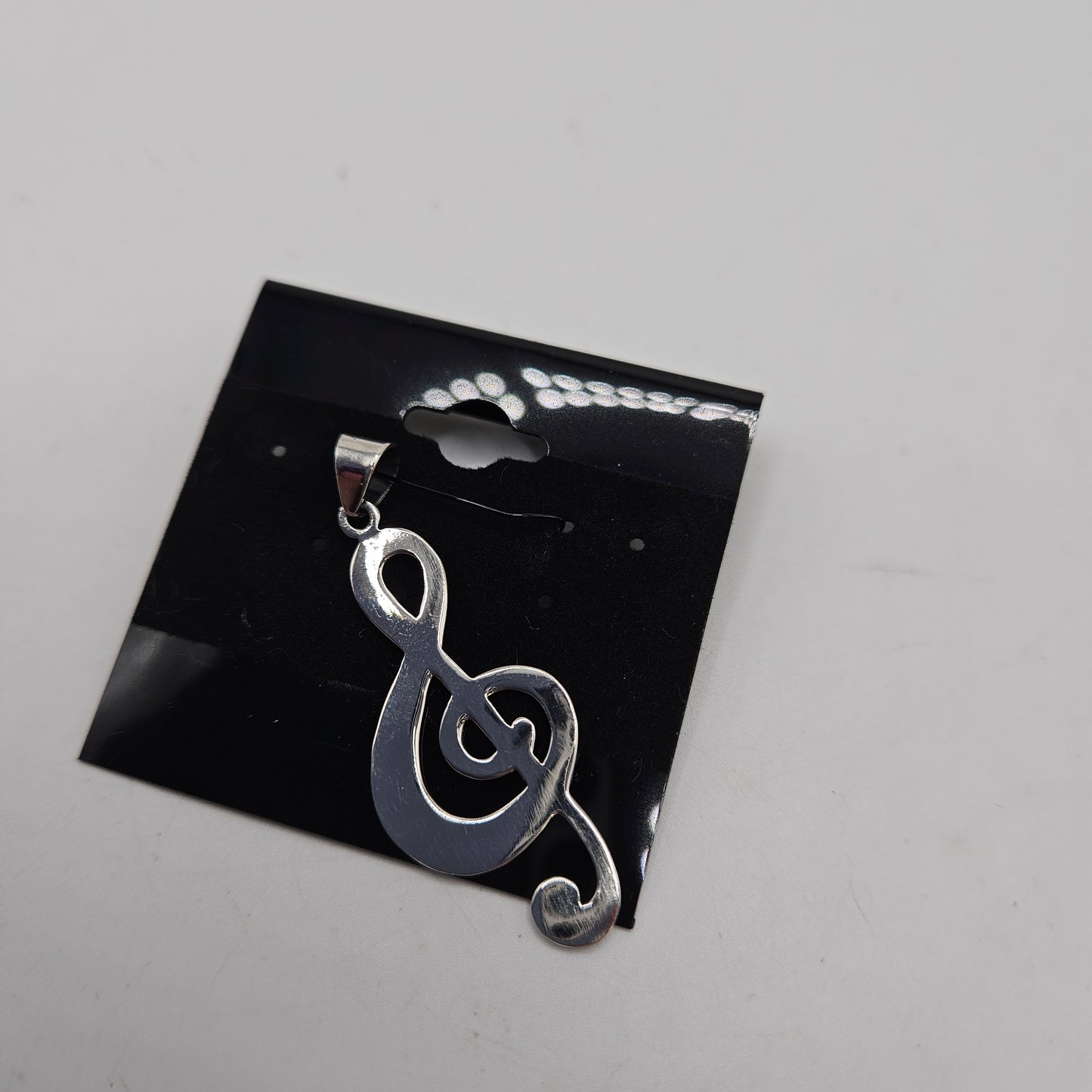 SS Music Note Pendant 21.99