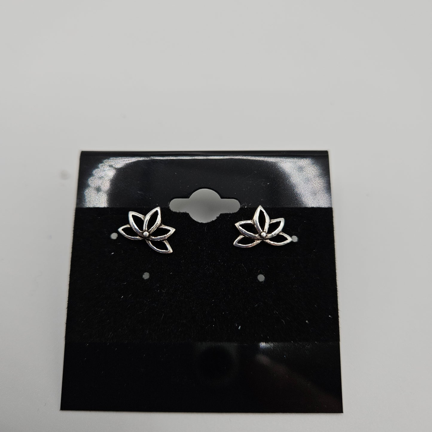 SS Lotus Stud Earrings 14.99