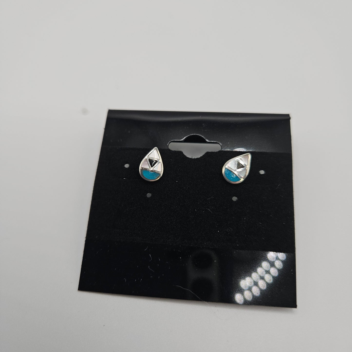 SS Colorful Drop Stud Earrings 11.99