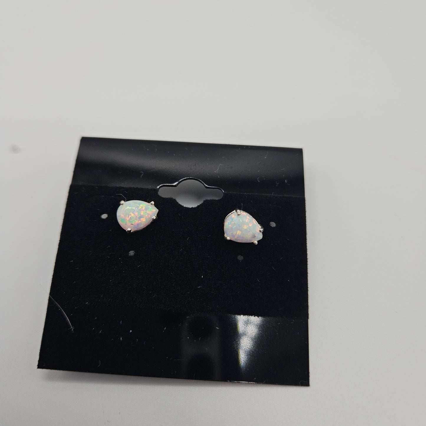 SS Opal Drop Stud Earrings 21.99