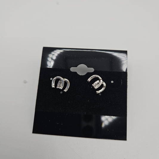 SS Horseshoe Stud Earrings 21.99