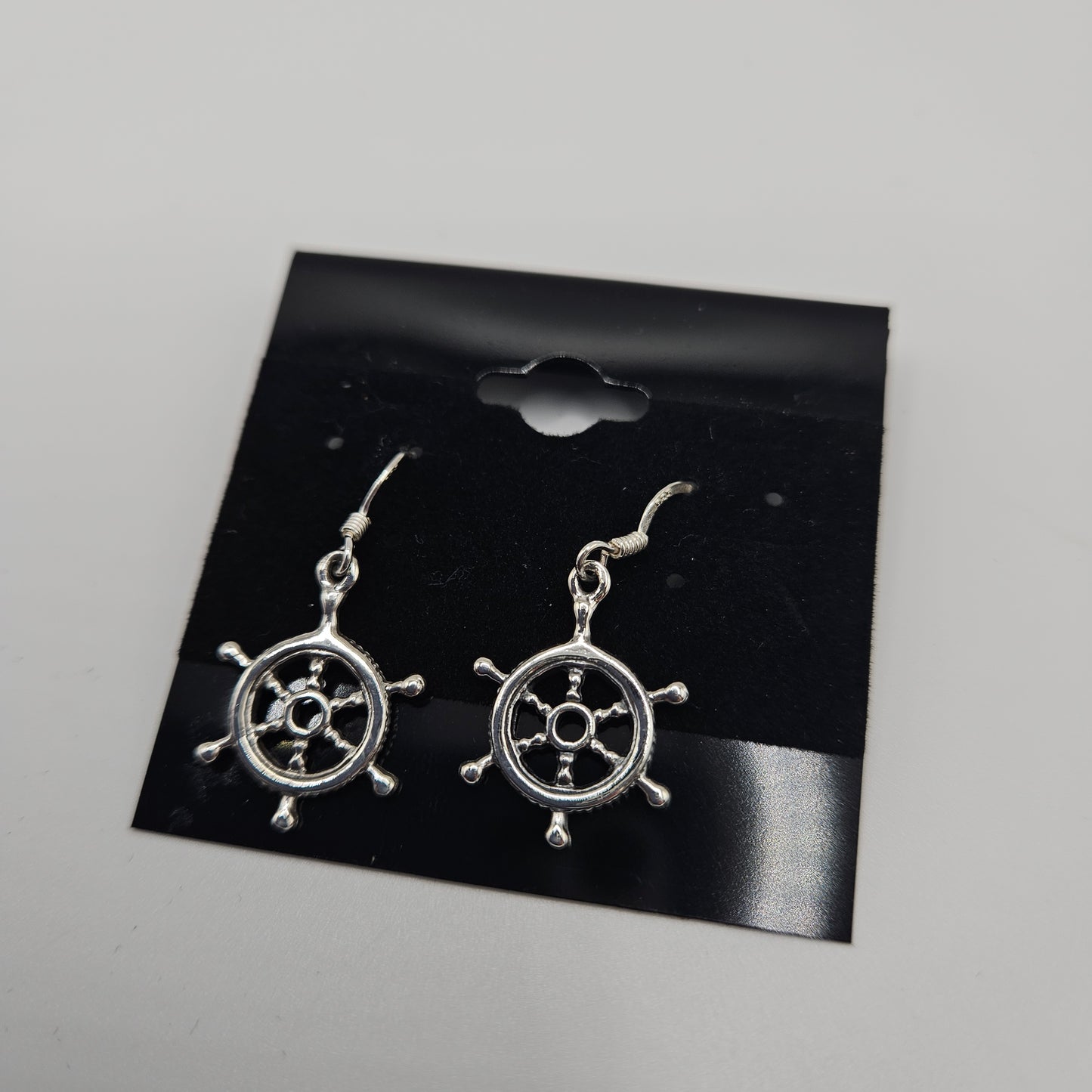SS Wheel Earrings 21.99