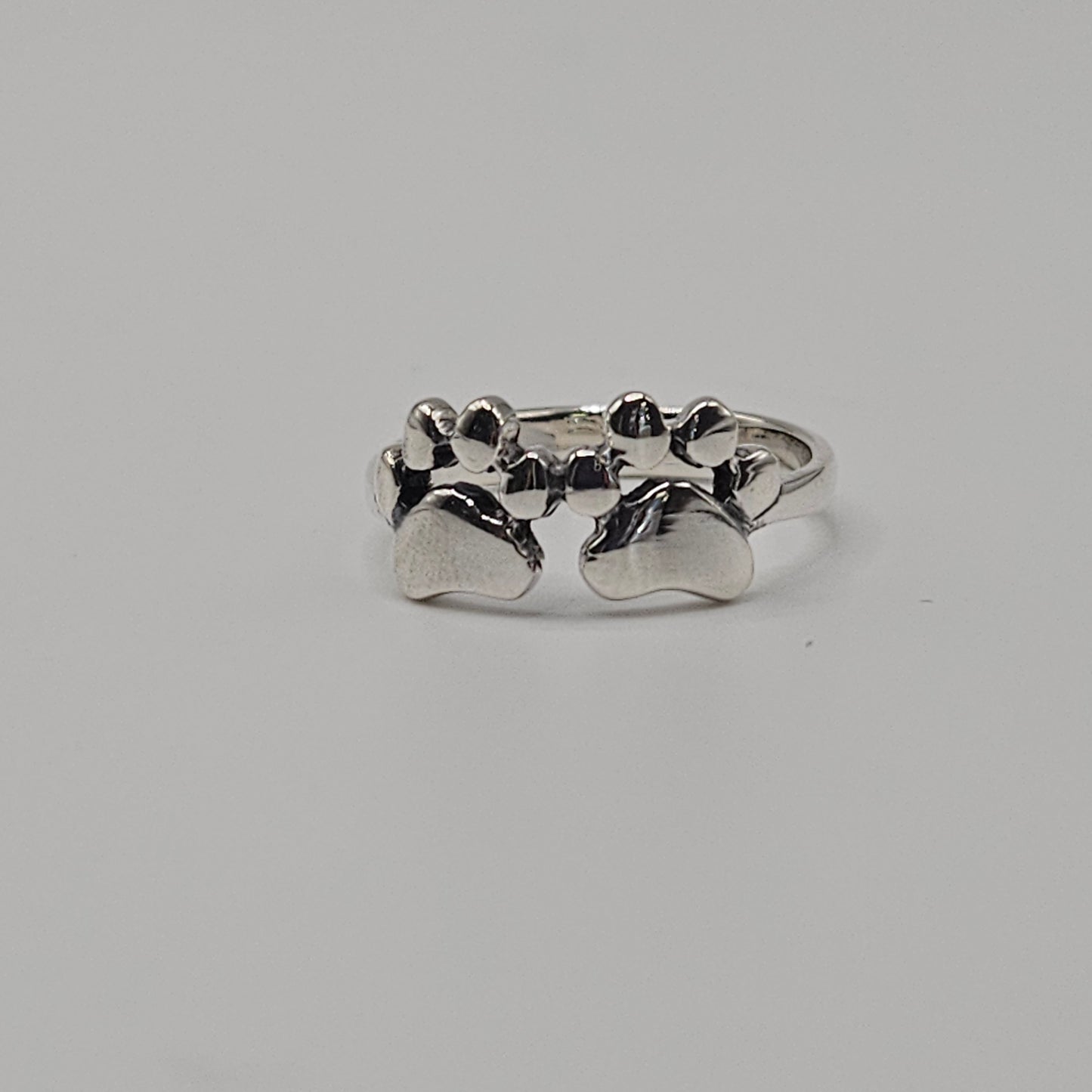 SS Paw Prints Ring 21.99