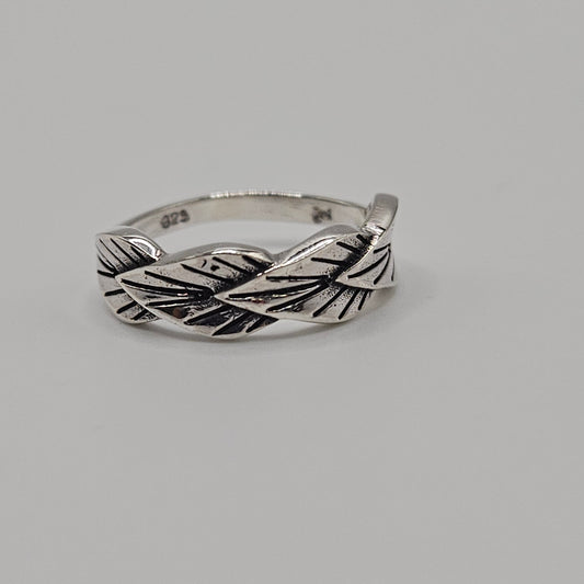 SS Leaf Ring 21.99