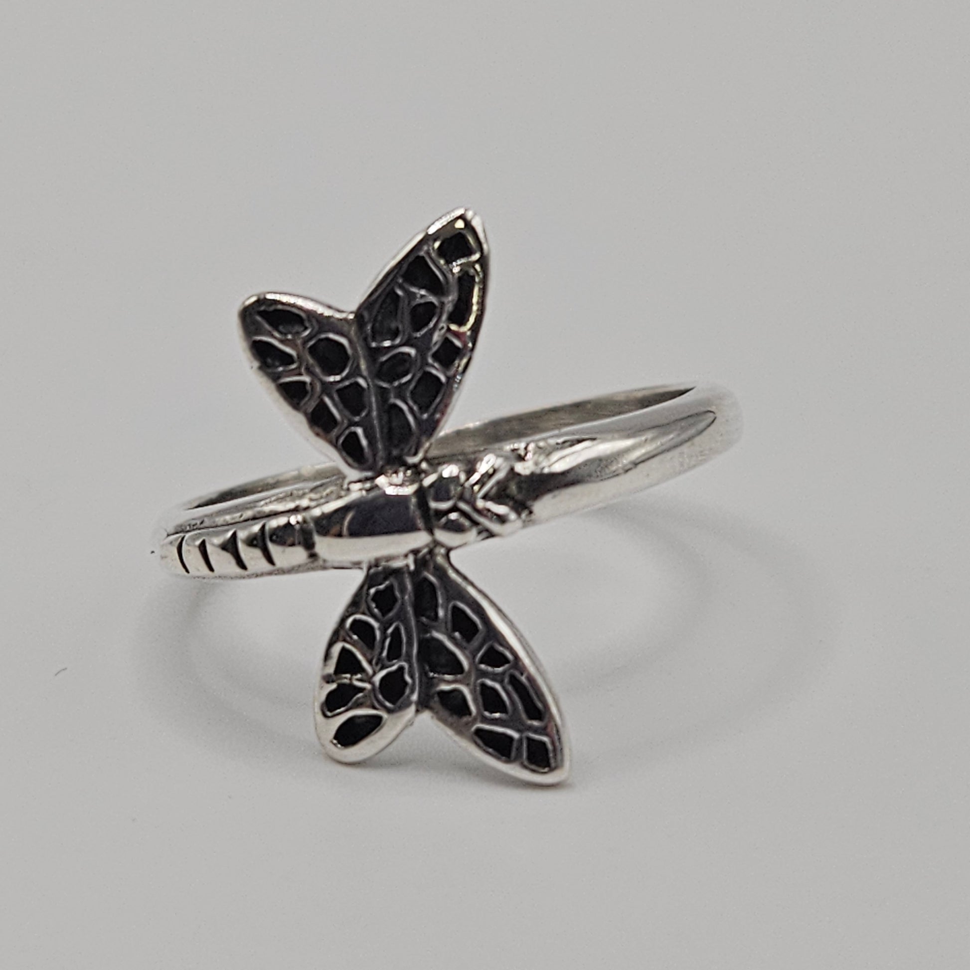 SS Dragonfly Band Ring 21.99