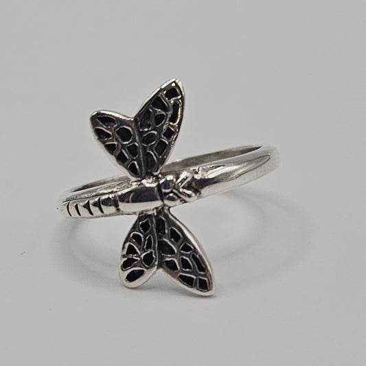 SS Dragonfly Band Ring 21.99