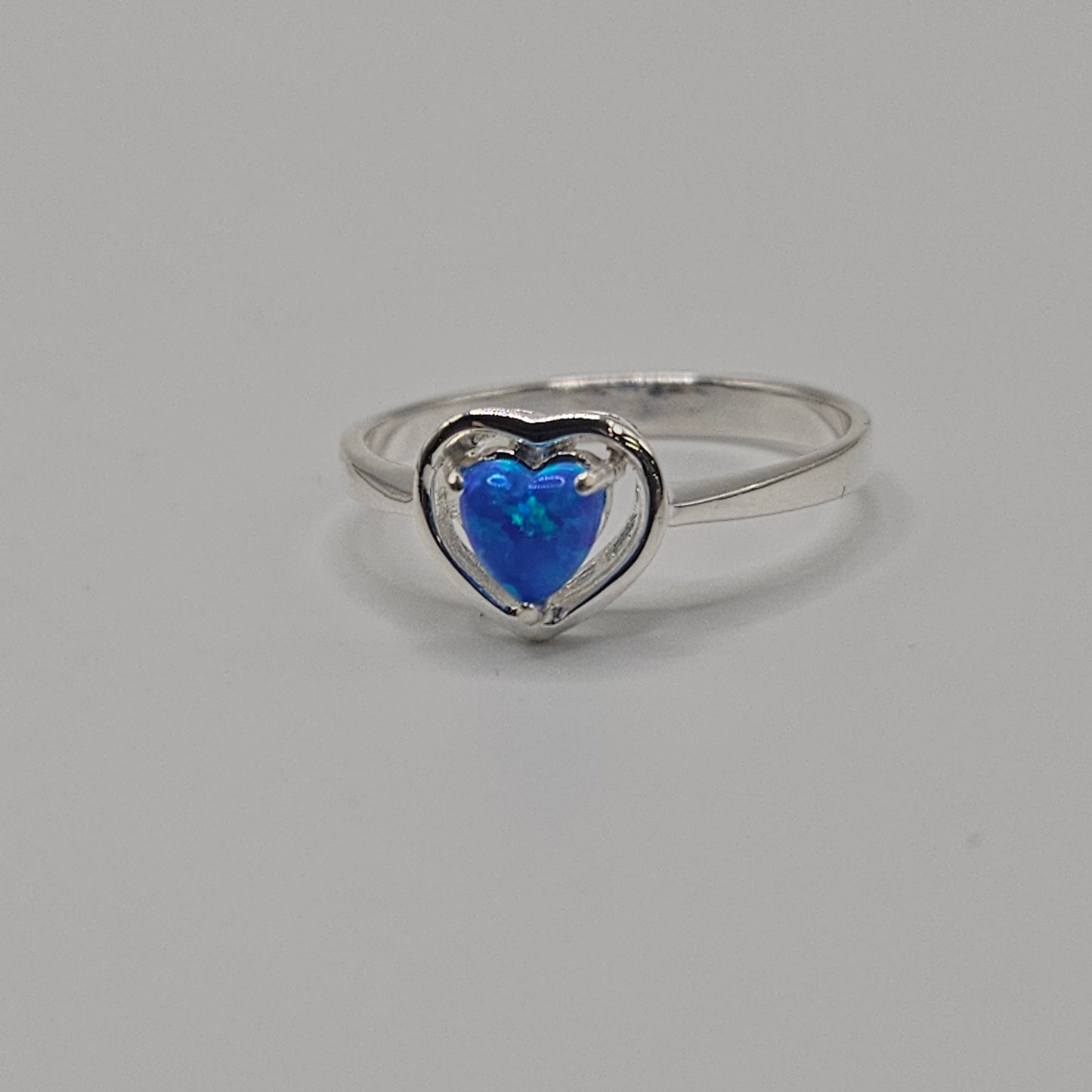 SS Blue Opal Ring 21.99