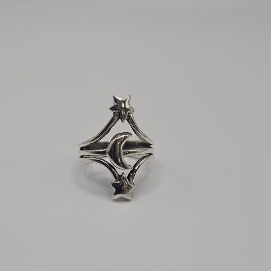SS Moon & Star Ring 36.99