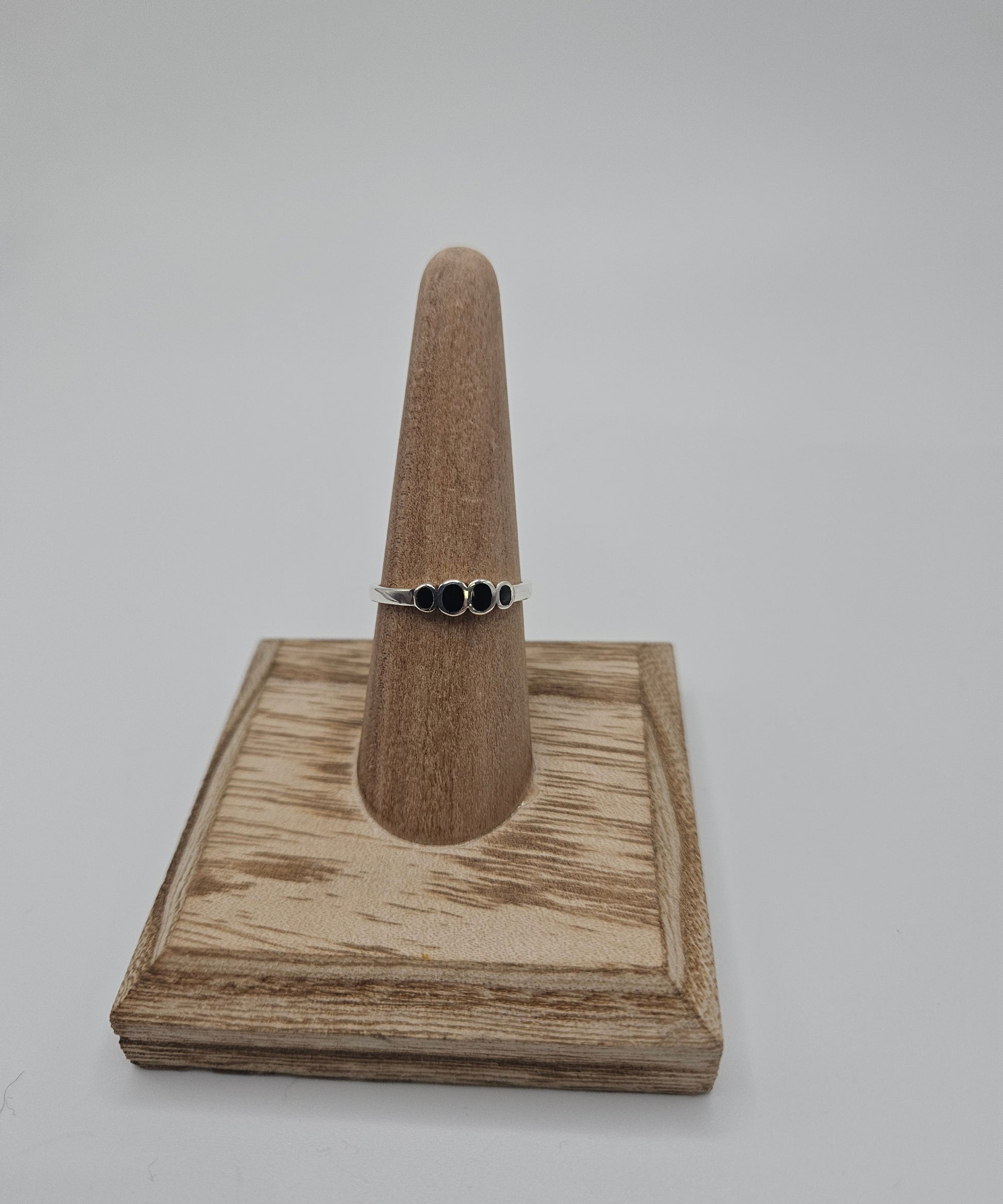 SS Black Colored Ring 14.99