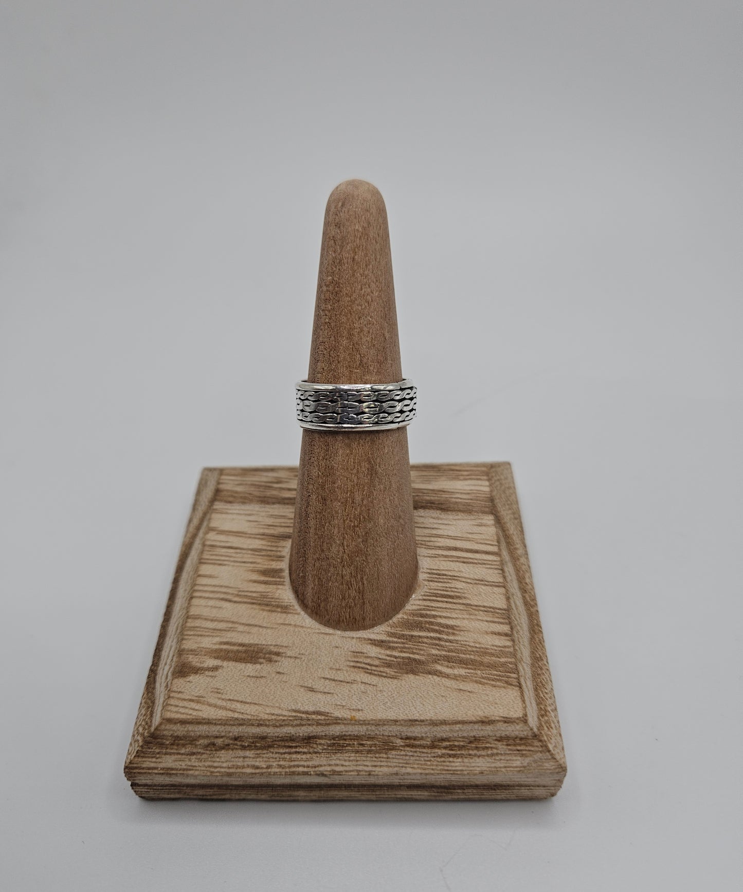 SS Spinning Triple Braid Ring 32.99