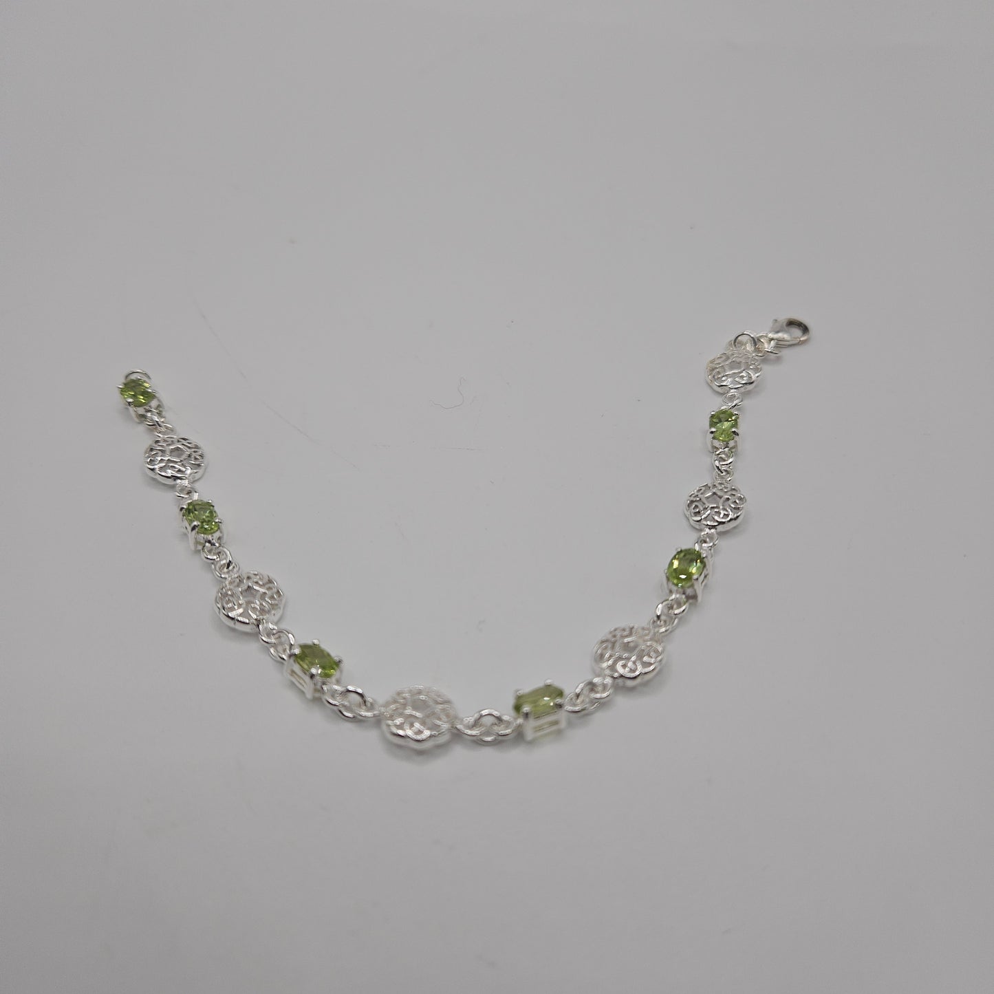 SS Peridot Celtic Bracelet 88.99