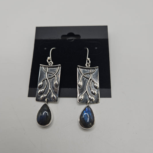 SS Labradorite Vine Earrings 56.99