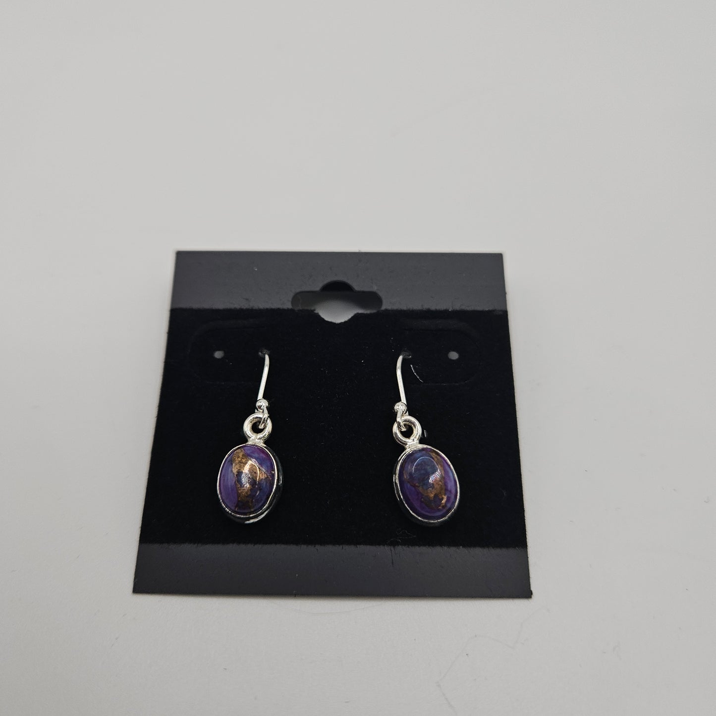 SS Copper Turquoise Earrings 21.99