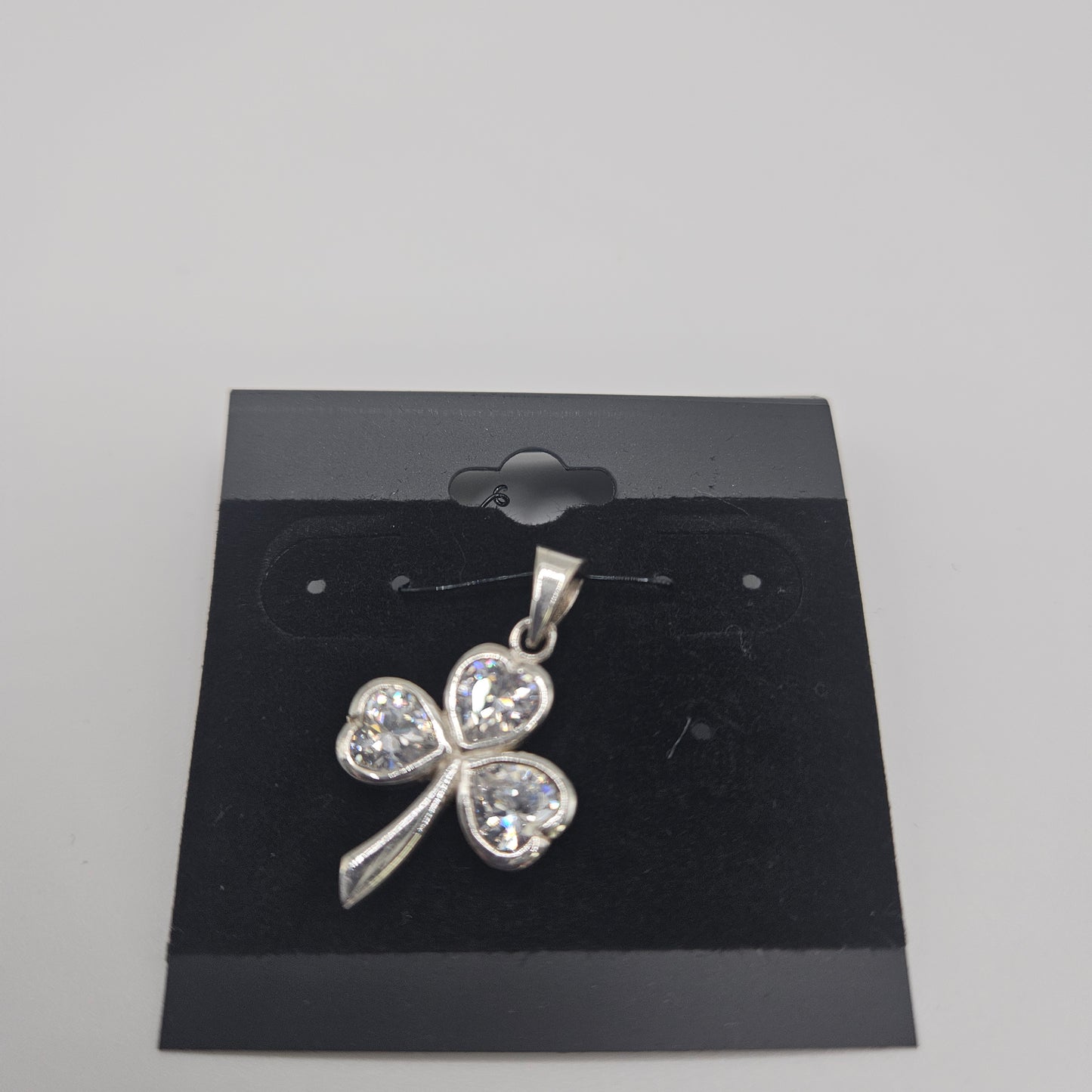 SS White Clover Pendant 26.99