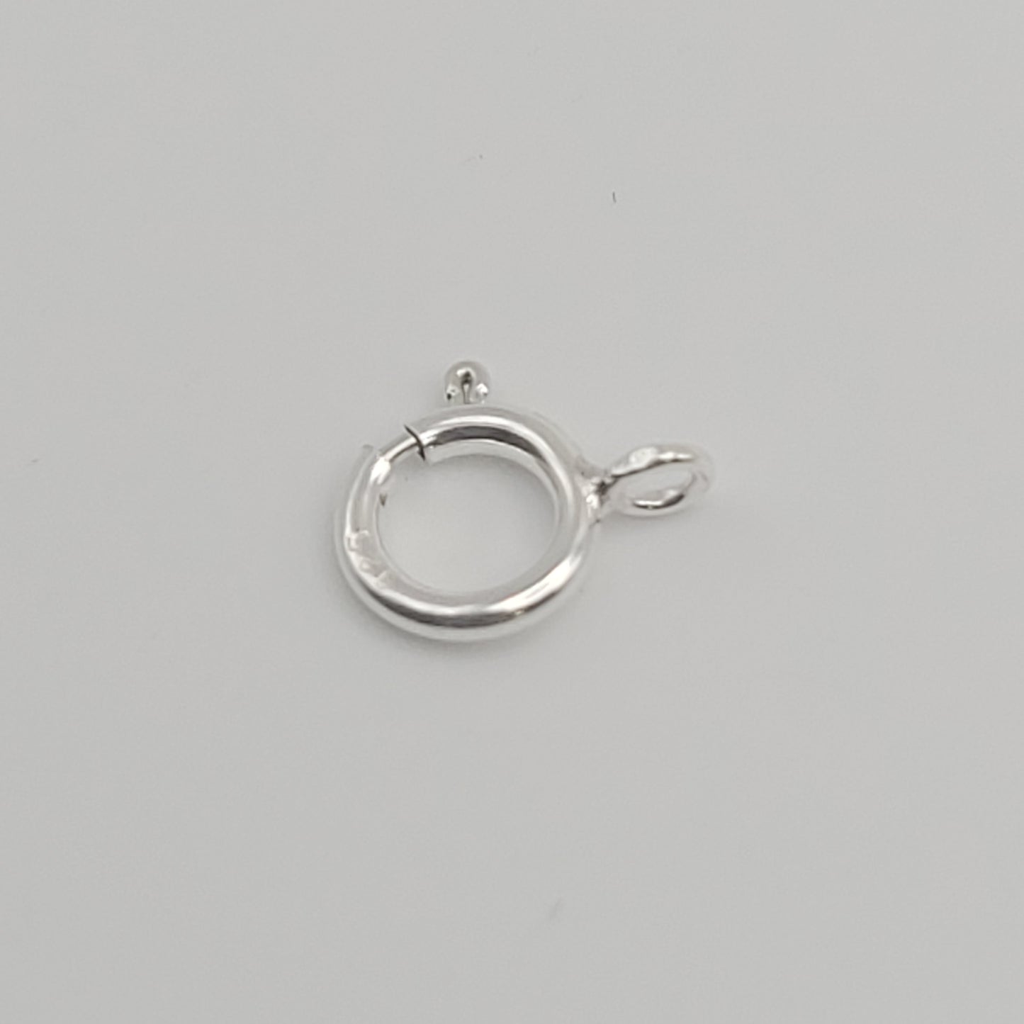 Sterling Silver Spring Ring 6mm