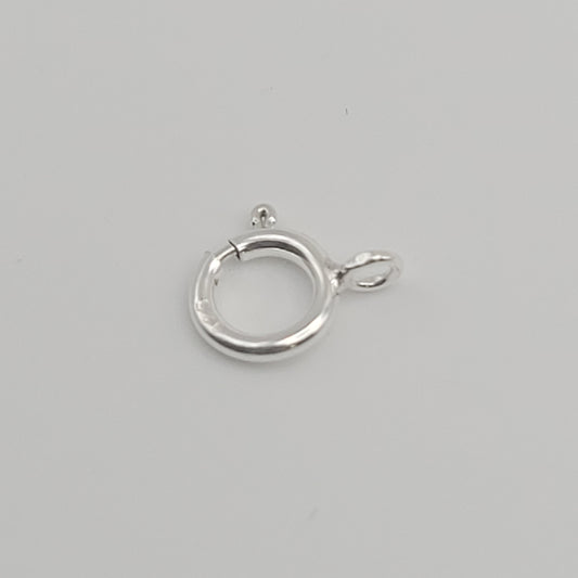 Sterling Silver Spring Ring 6mm