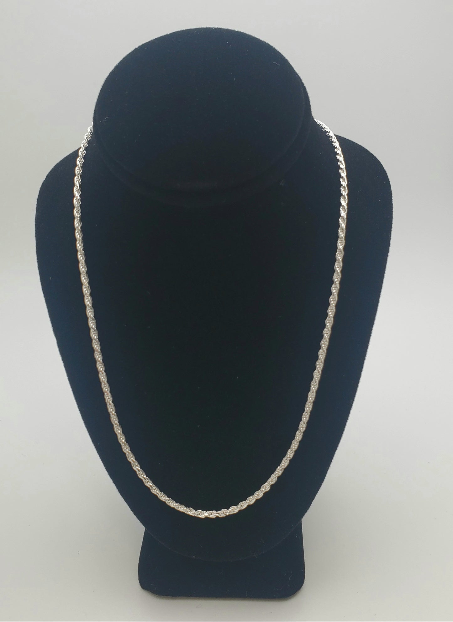 18 inch SS Rope Chain.