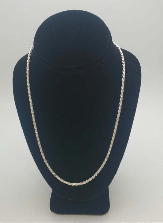 18 inch SS Rope Chain.