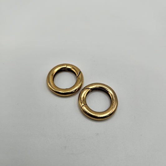 18mm Gold Filled Ring Clasp.