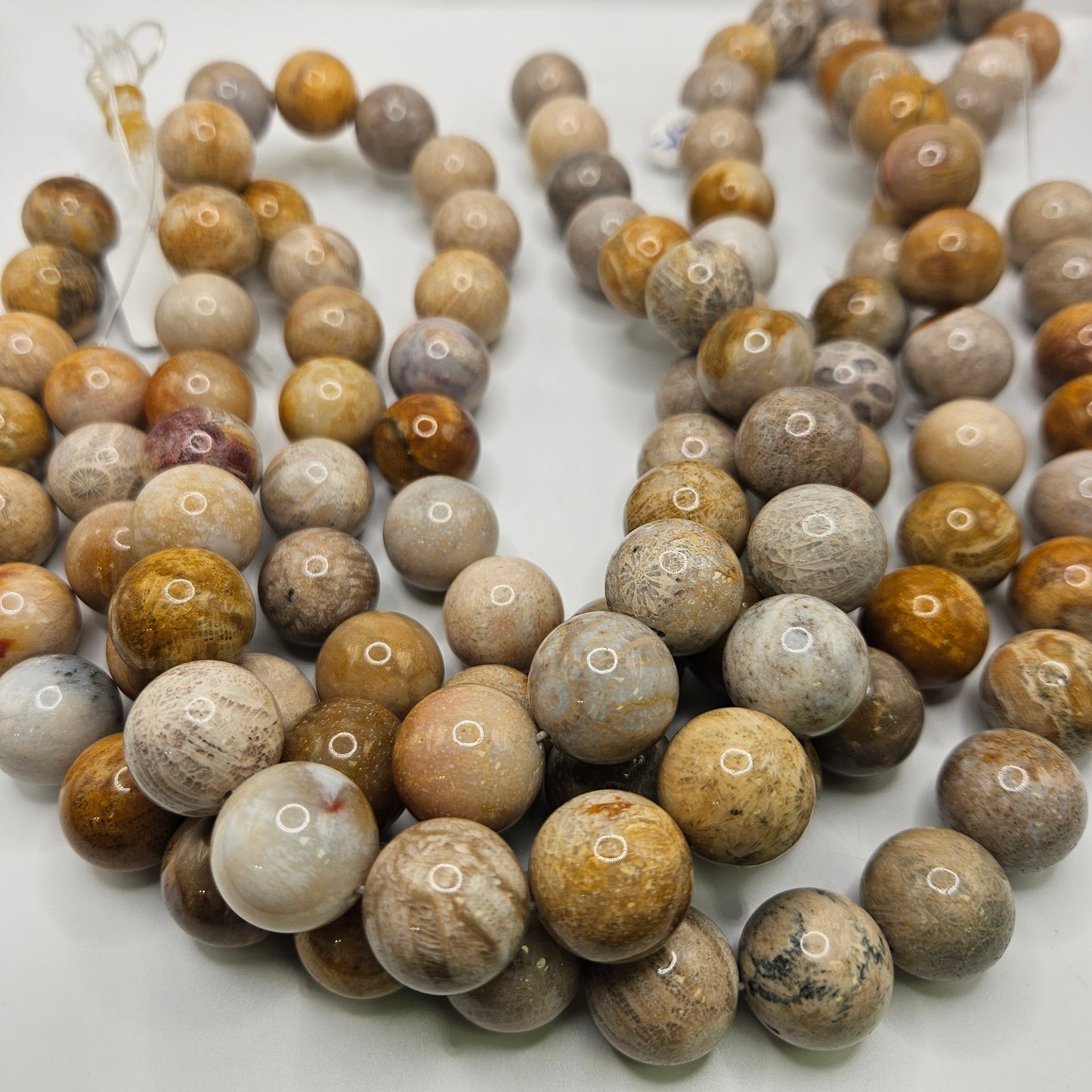 18mm Pentoskey Round Bead Strand.