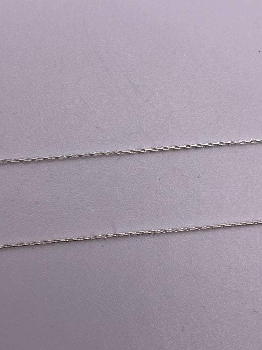 1mm Threader Chain Sterling Silver.