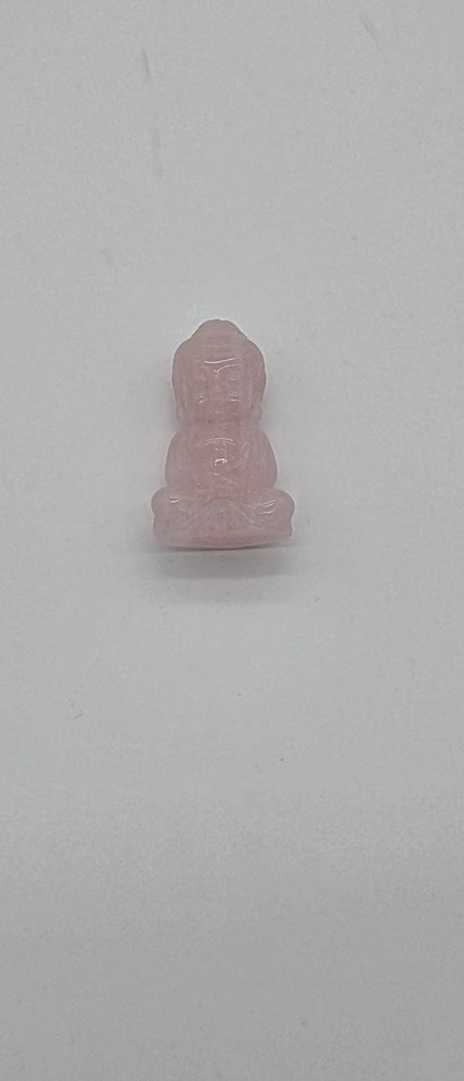 2 inch Rose Quartz Buddha