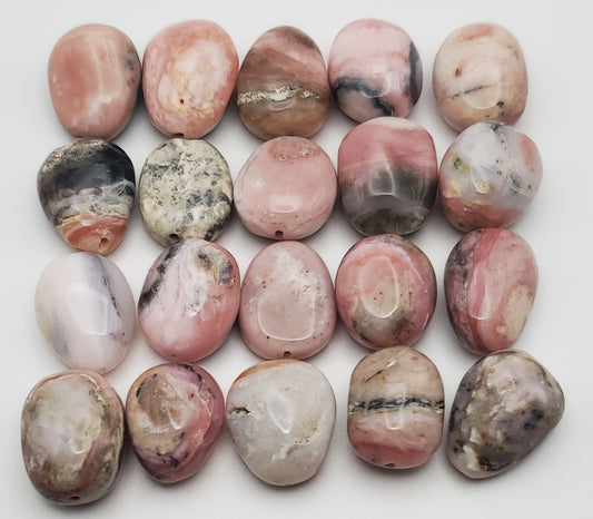 20 to 30mm Pink Opal Chunk SINGLE.