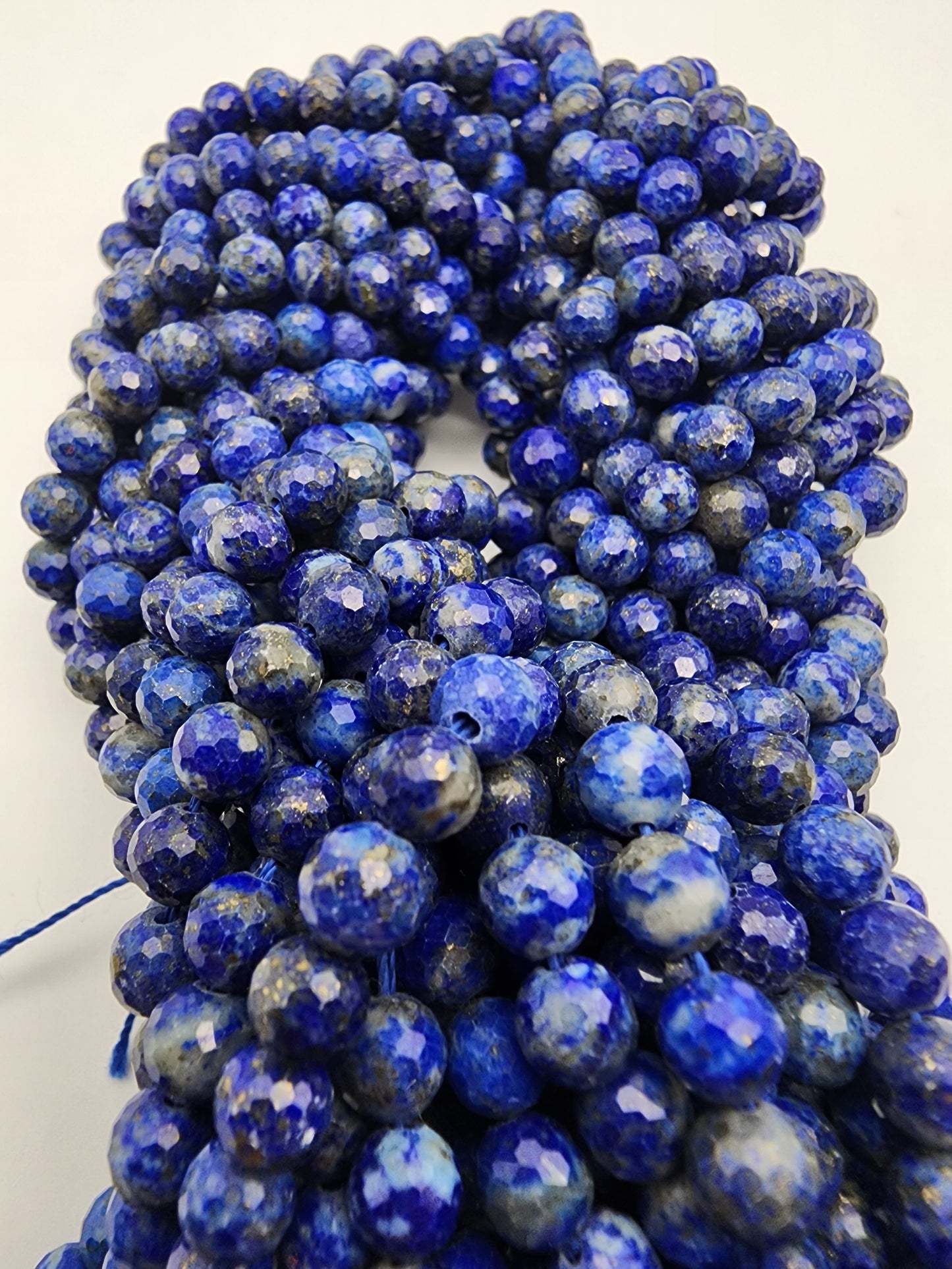 6mm Lapis Lazuli Faceted