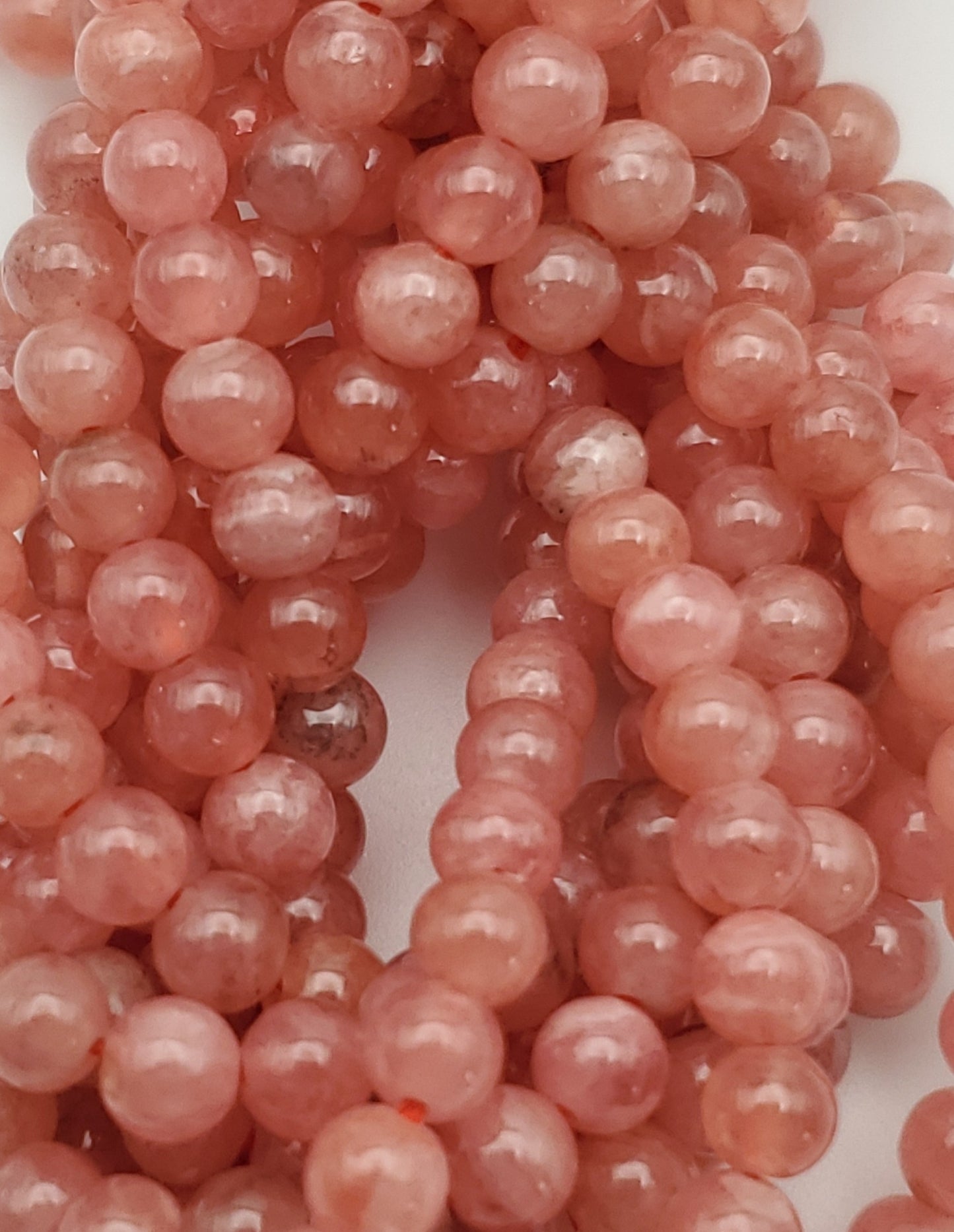 4mm Rhodochrosite Round