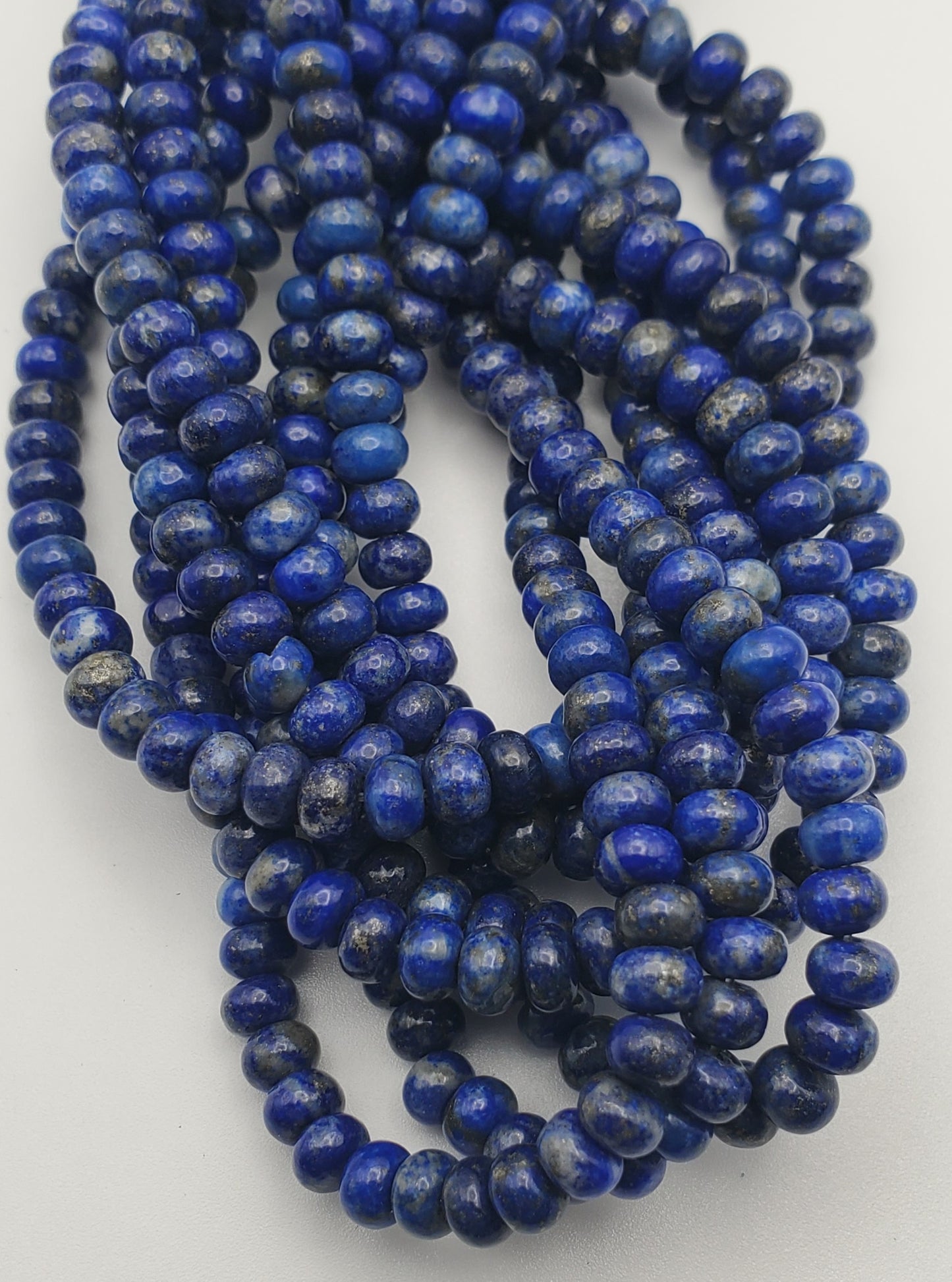 6mm Lapis Lazuli Rondelle