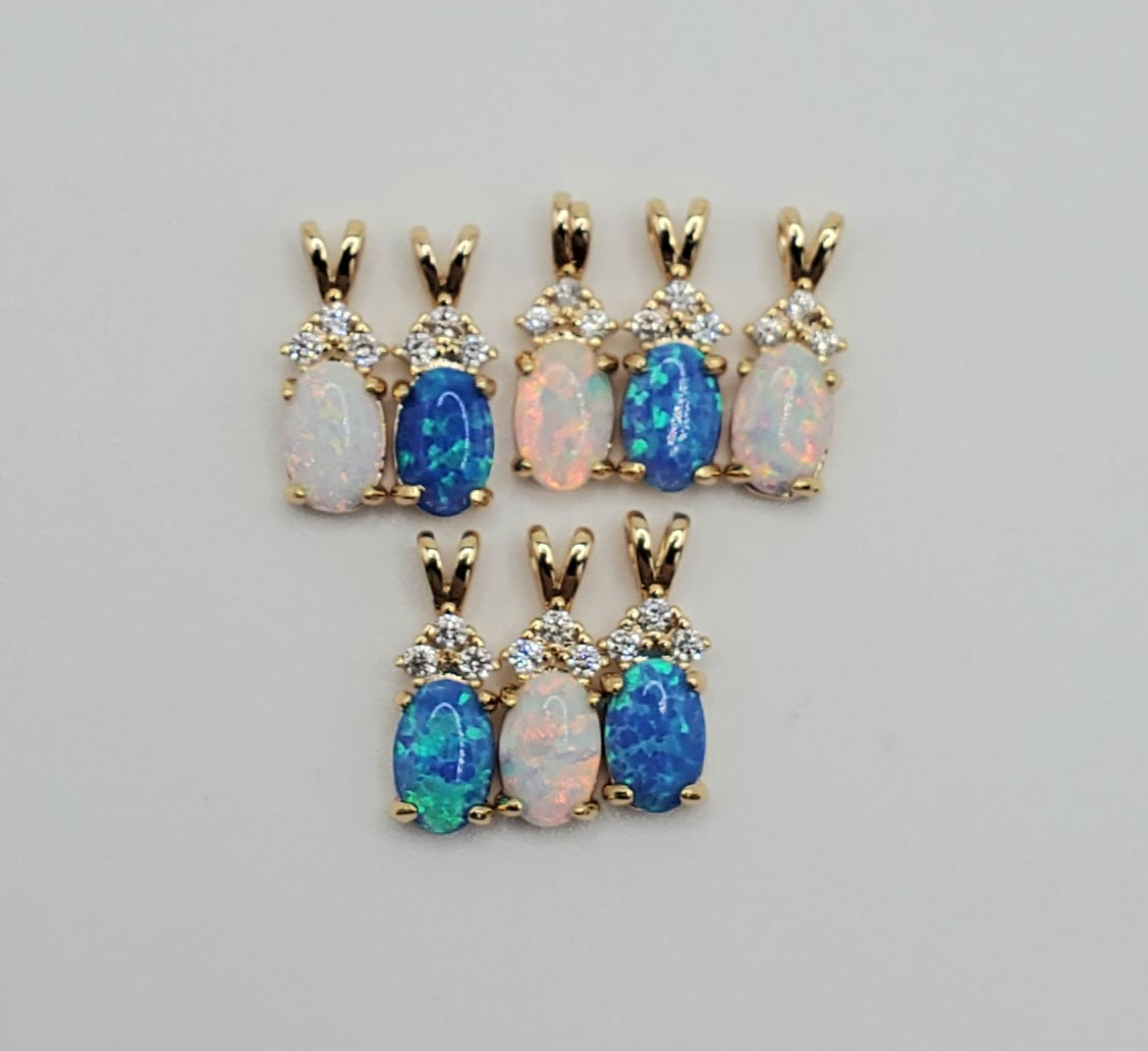 Small Opal Pendant